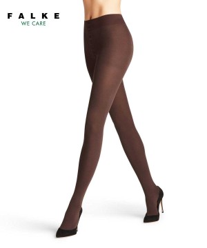 Tights Falke Family Tights Damskie Brązowe | KHWLDT-918