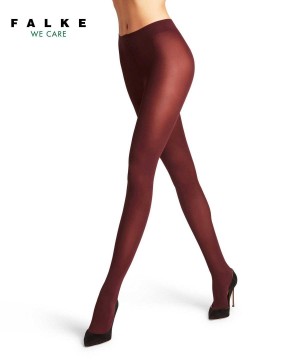 Tights Falke Pure Matt 50 DEN Tights Damskie Czerwone | YPERUT-280