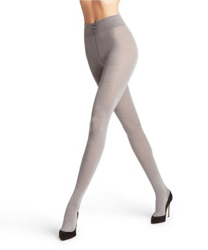 Tights Falke Softmerino Tights Damskie Szare | NTFIQP-217