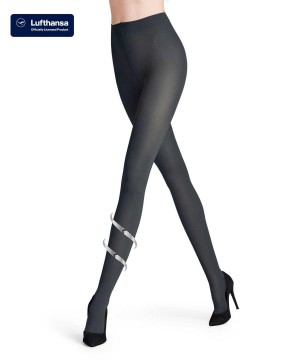 Tights Falke Vitalize 40 DEN Tights Damskie Szare | NCGTIM-073