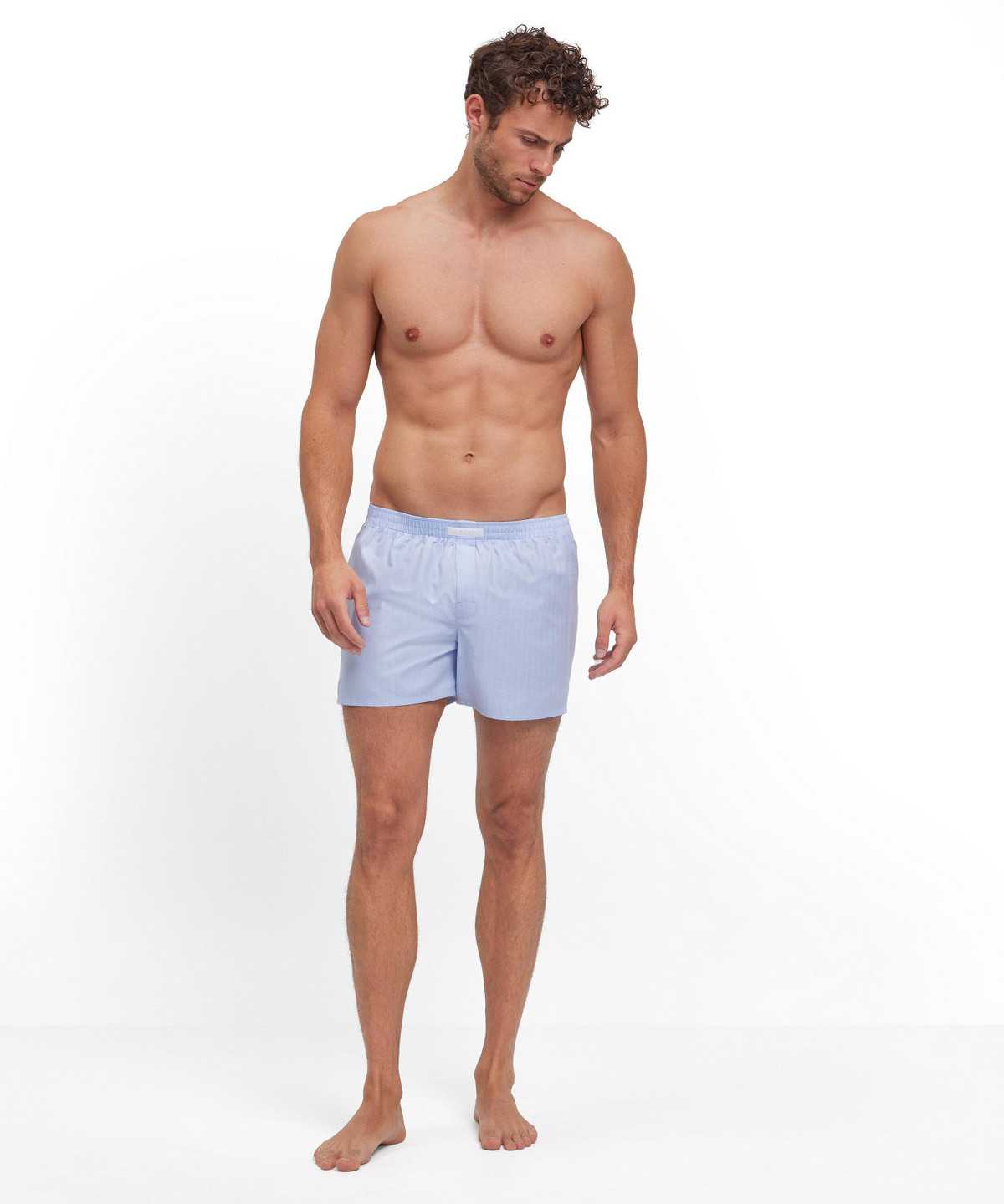 Boxer & Slips Falke Boxer Męskie Niebieskie | NPSMRX-568