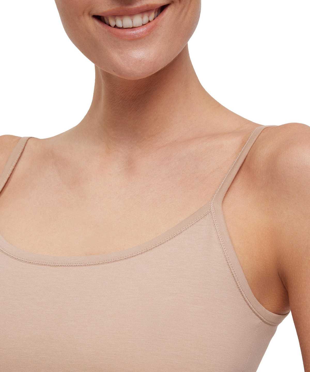 Bras & Tops Falke 2-Pack Top Daily Comfort Damskie Brązowe | KWUQPV-938