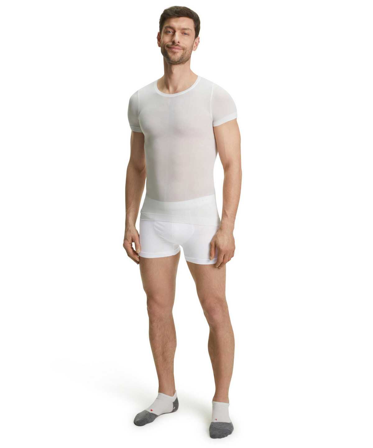 Functional Underwear Falke Boxer Ultralight Cool Męskie Białe | HBLWIE-561