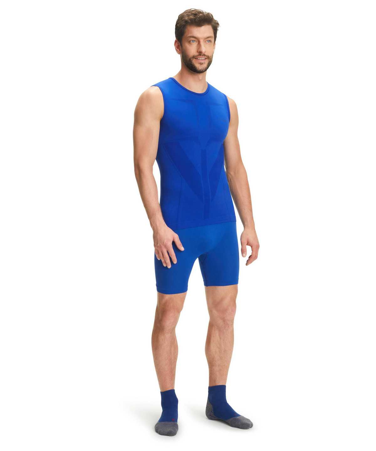 Functional Underwear Falke Singlet Warm Męskie Niebieskie | REJQXP-925