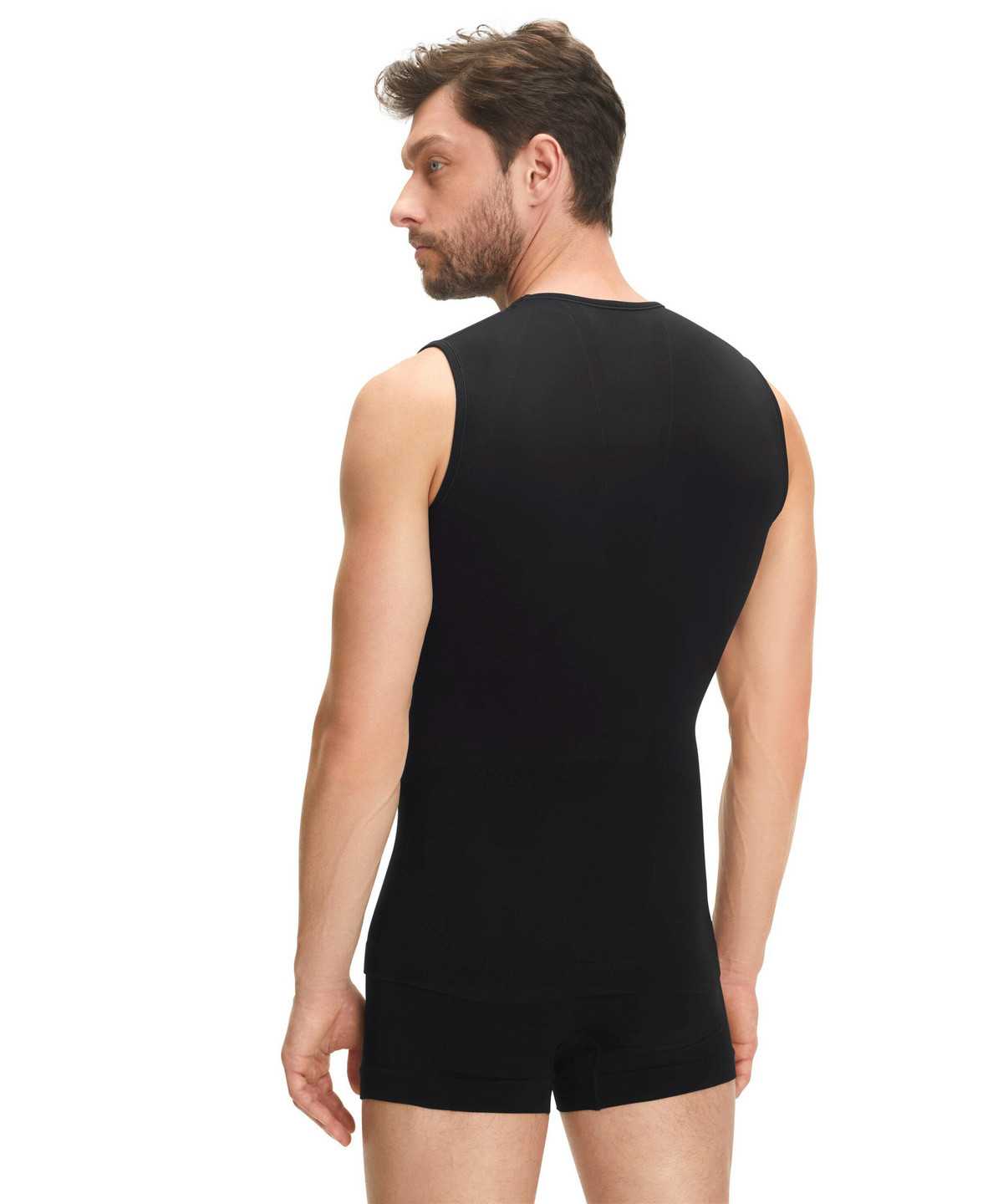 Functional Underwear Falke Singlet Warm Męskie Czarne | KYSDQW-724