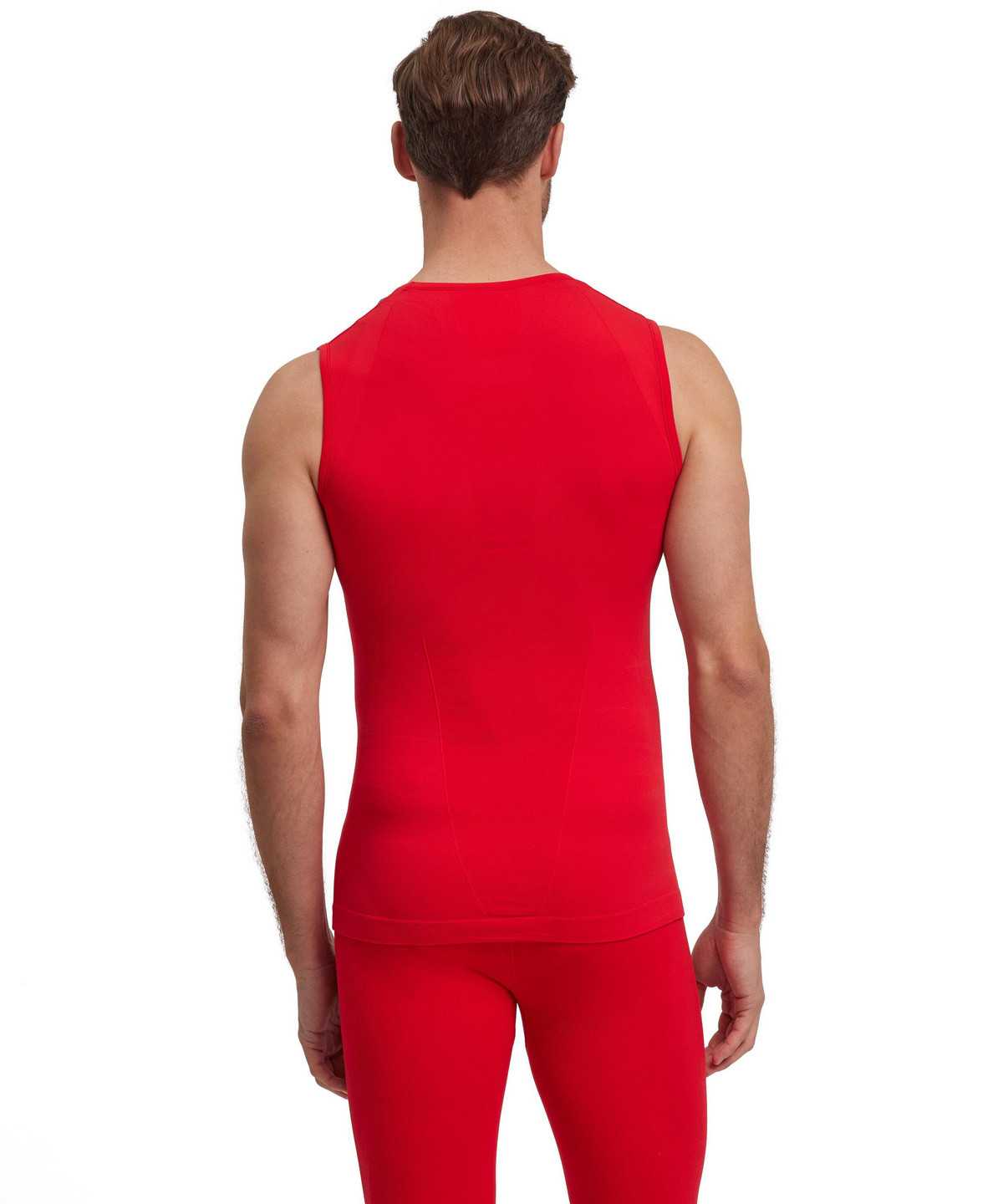 Functional Underwear Falke Singlet Warm Męskie Czerwone | ZMDSKX-875