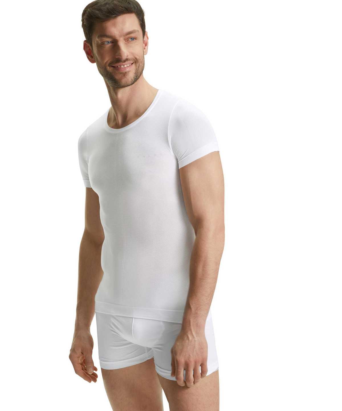 Functional Underwear Falke T-Shirt Ultralight Cool Męskie Białe | PGBHNE-925