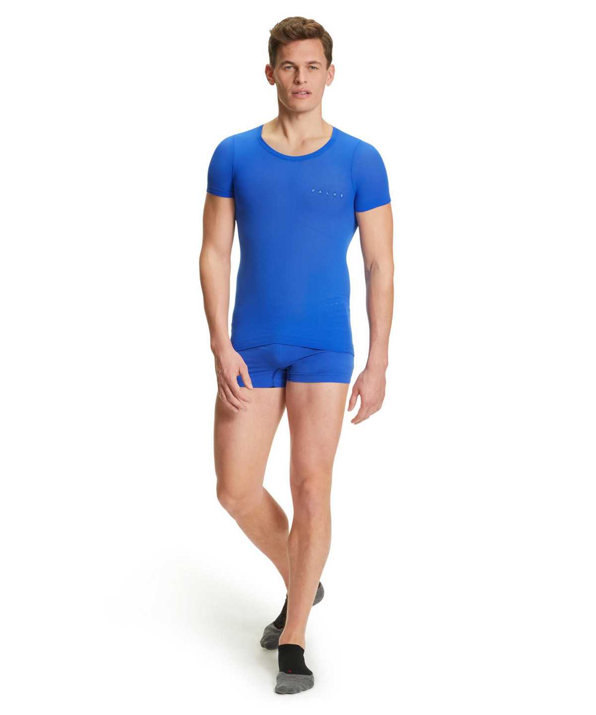 Functional Underwear Falke T-Shirt Ultralight Cool Męskie Niebieskie | WIONPG-576