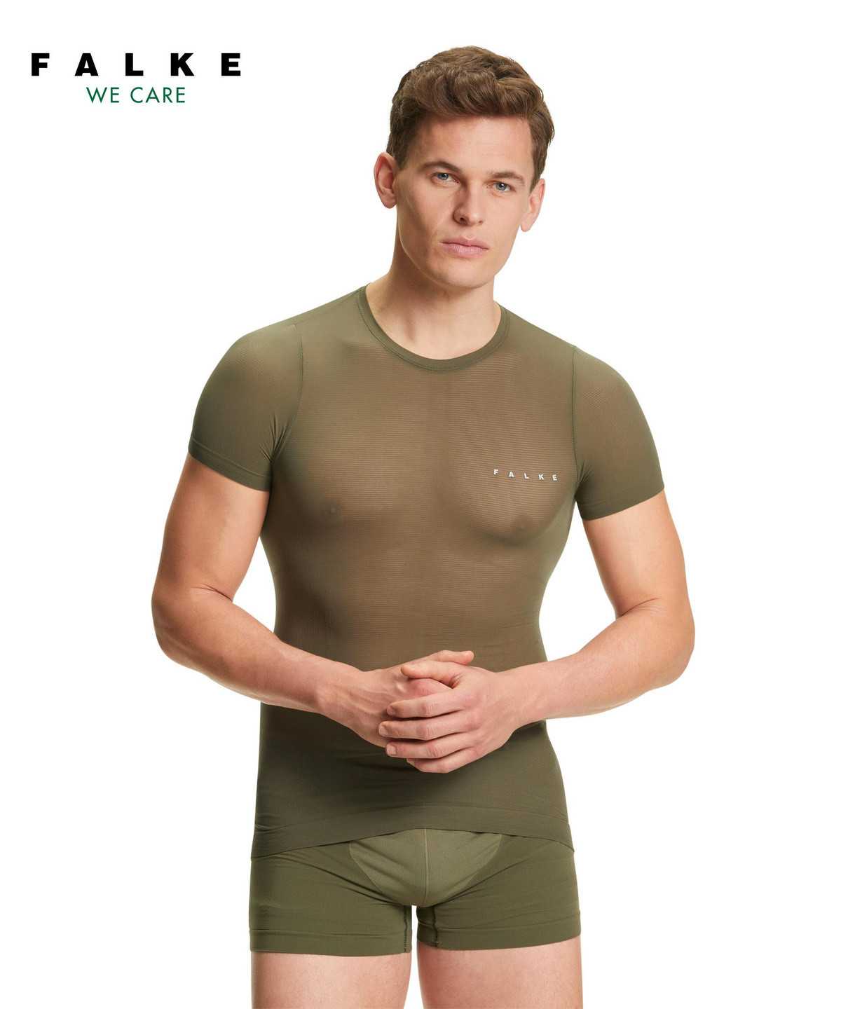 Functional Underwear Falke T-Shirt Ultralight Cool Męskie Zielone | RWEOJI-736