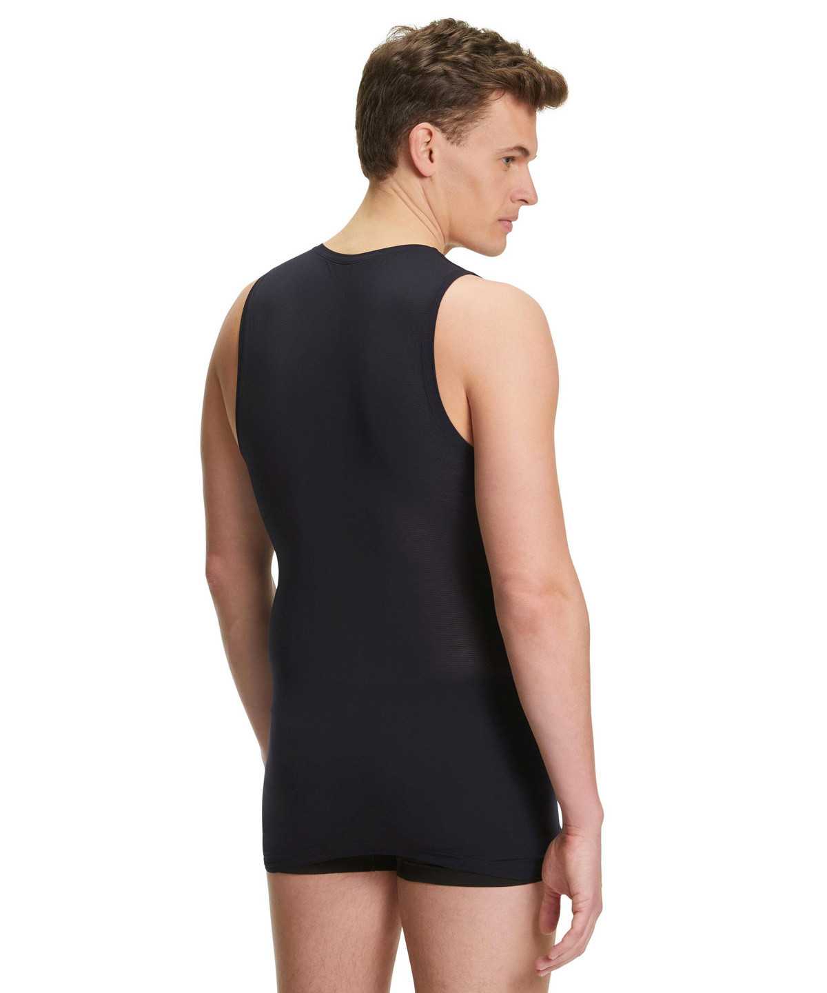 Functional Underwear Falke Top Ultralight Cool Męskie Czarne | TIULEP-128