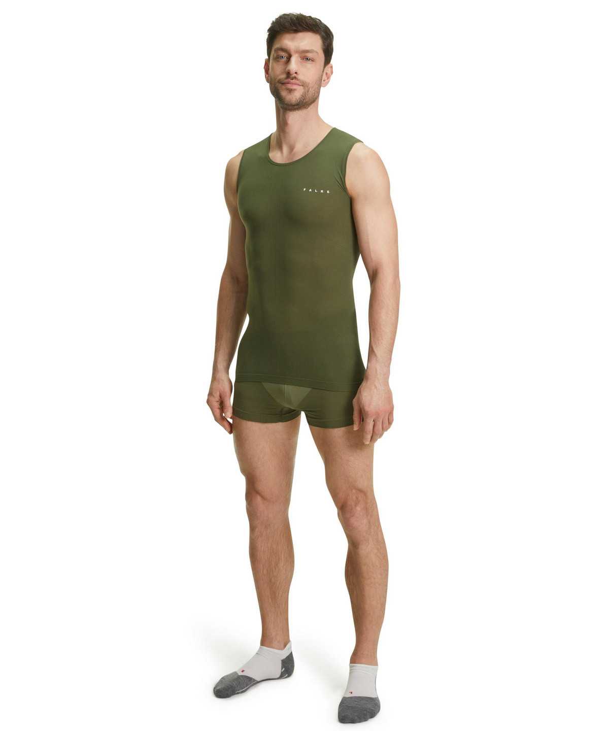 Functional Underwear Falke Top Ultralight Cool Męskie Zielone | BNFPQK-092