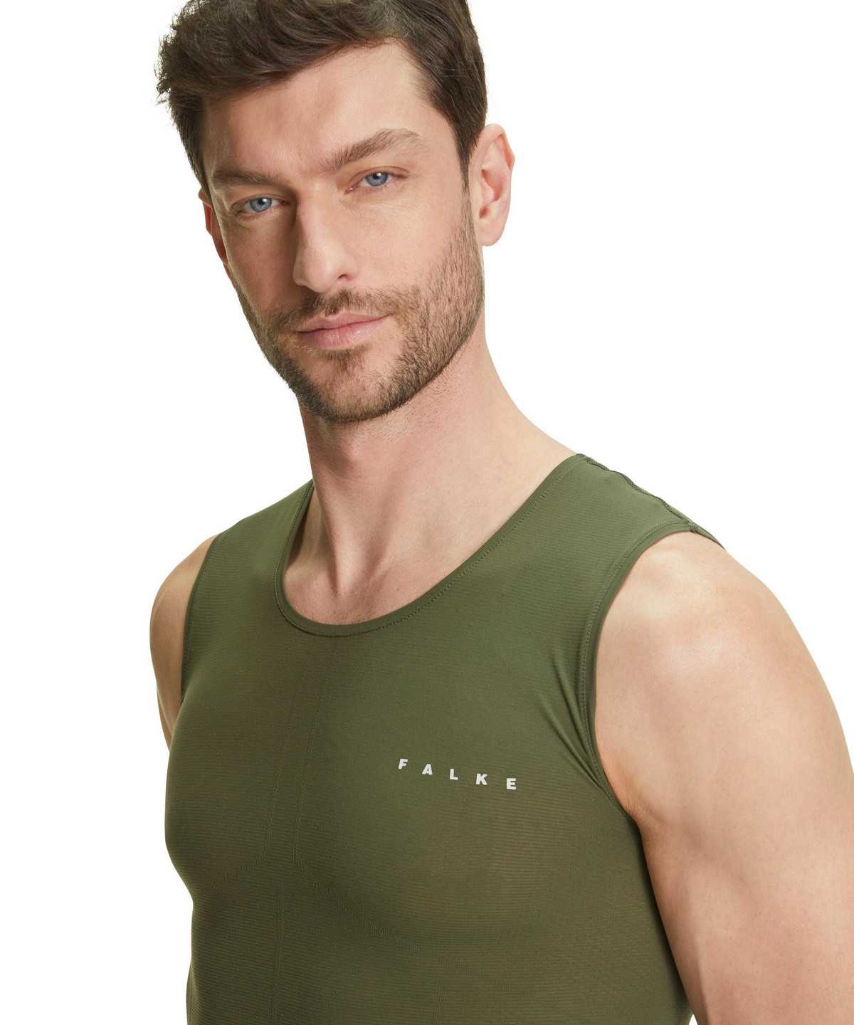 Functional Underwear Falke Top Ultralight Cool Męskie Zielone | BNFPQK-092