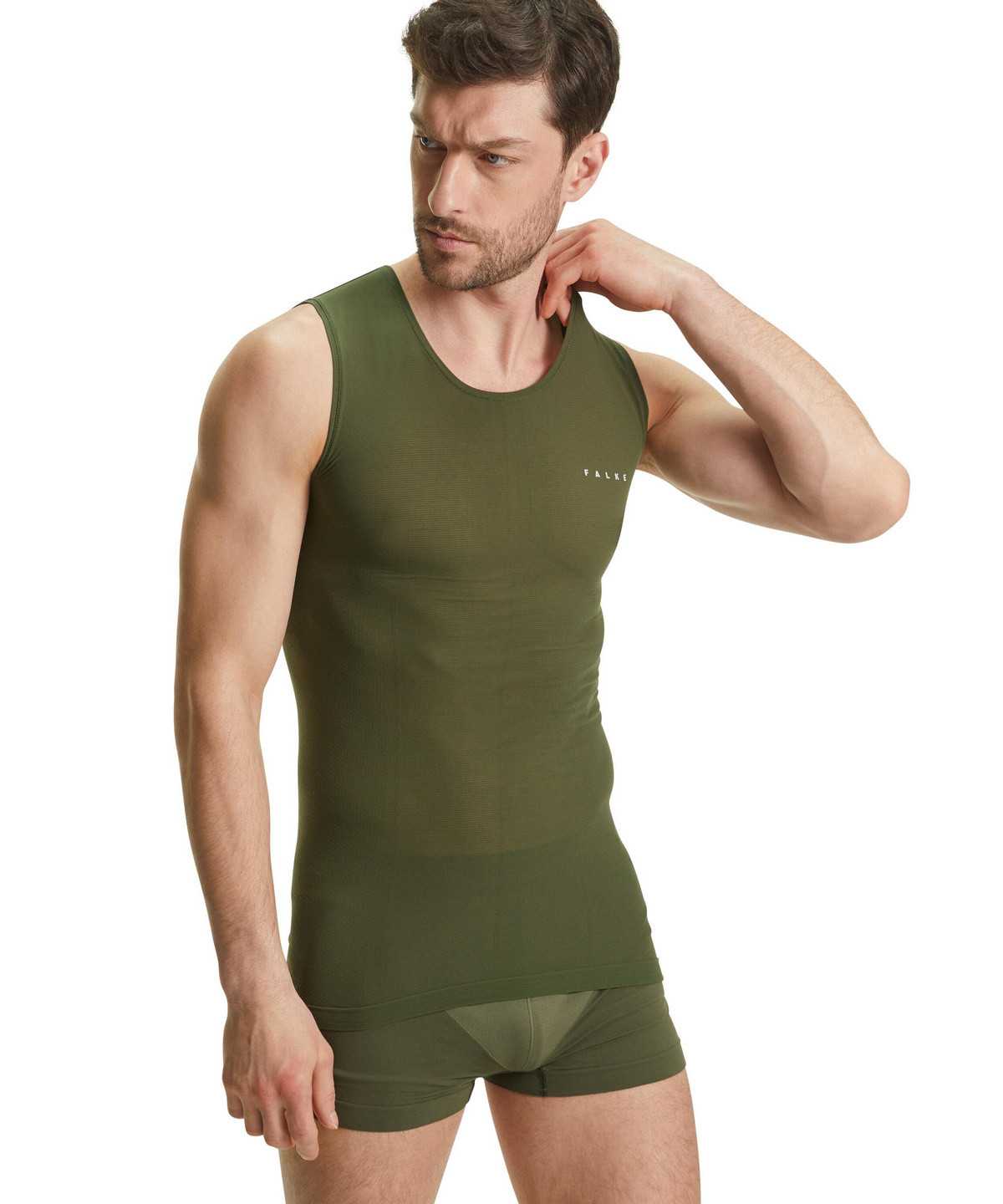 Functional Underwear Falke Top Ultralight Cool Męskie Zielone | BNFPQK-092