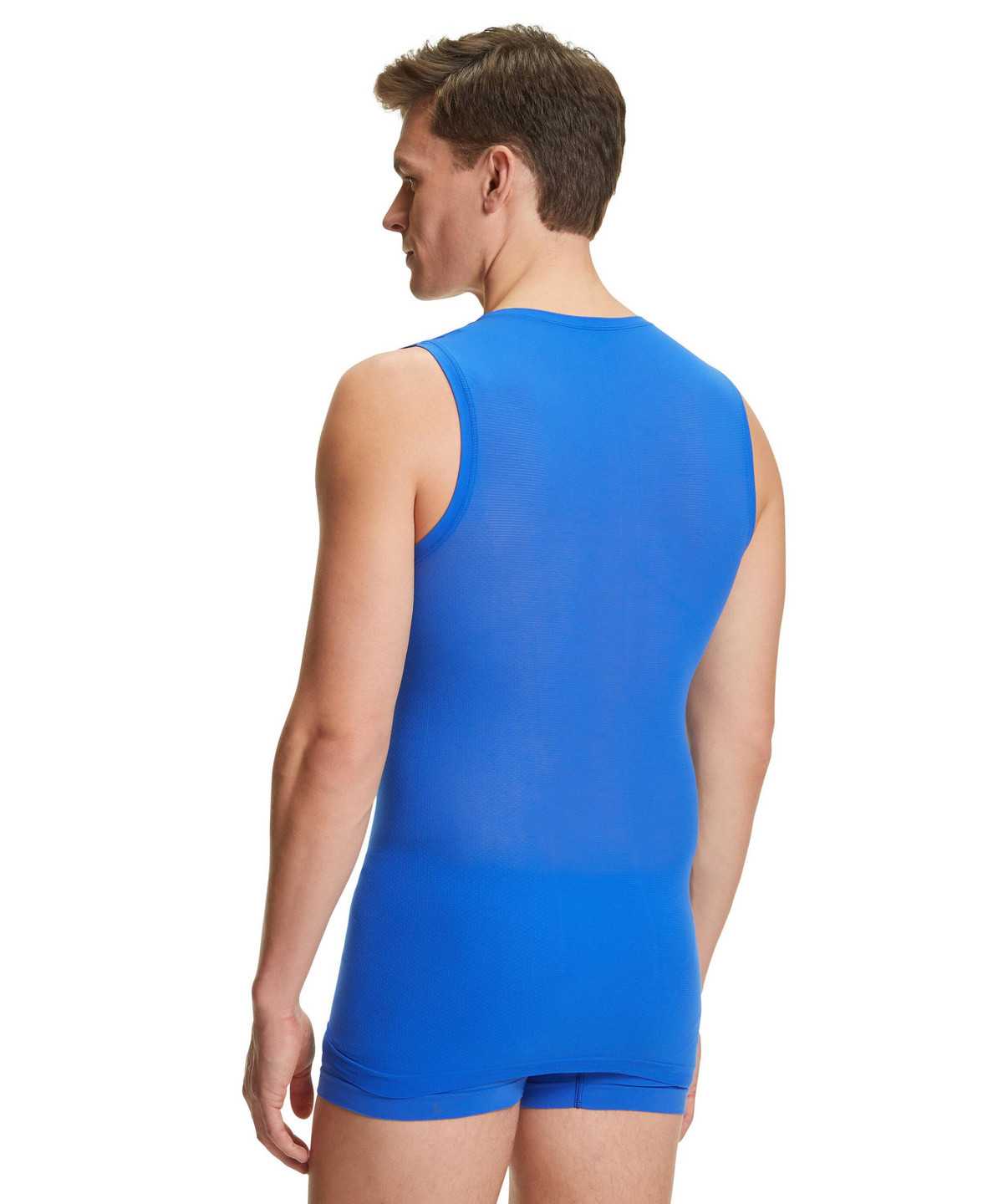 Functional Underwear Falke Top Ultralight Cool Męskie Niebieskie | STKUOW-827