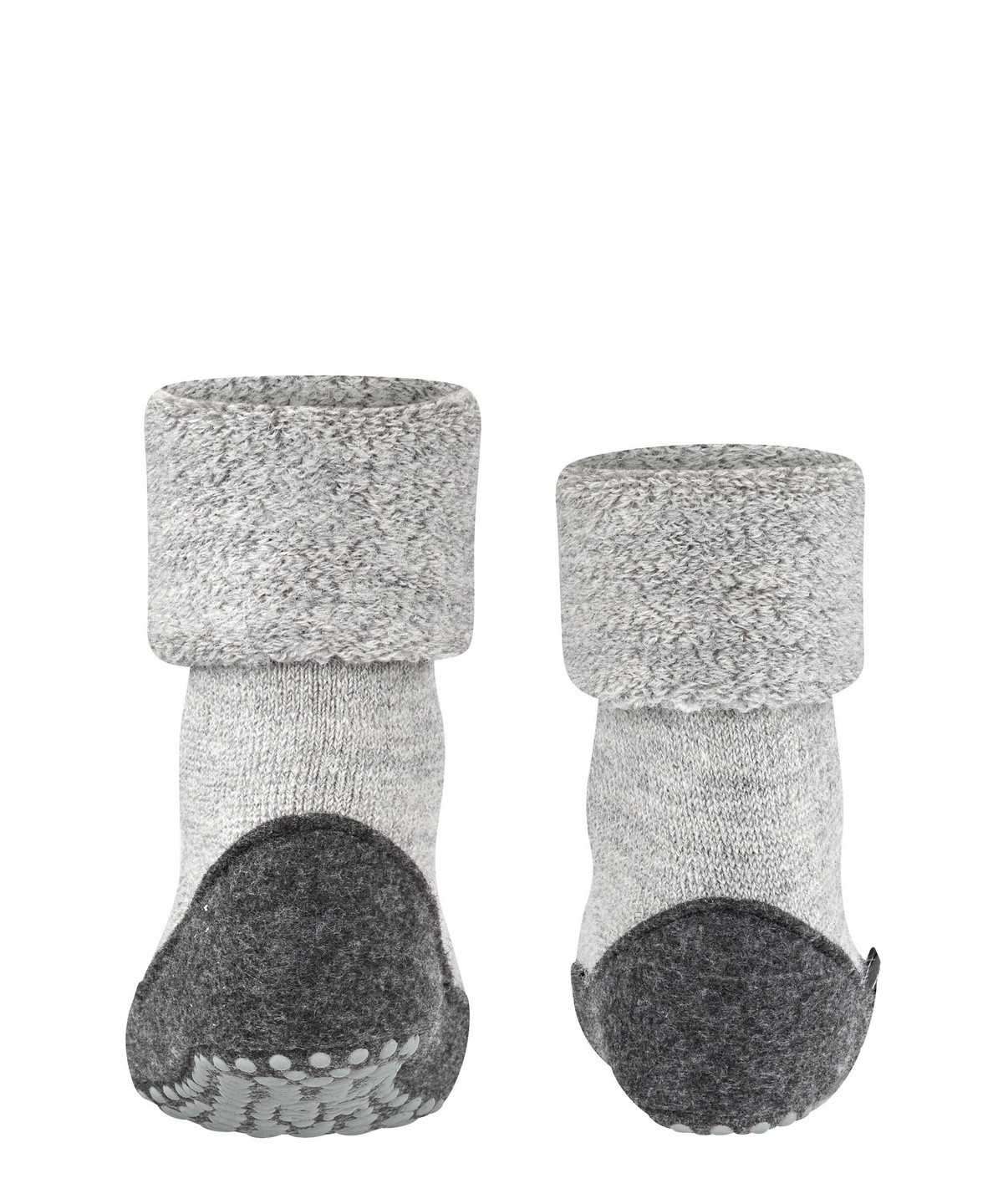 House Socks & Slippers Falke Cosyshoe Minis Slippers Dziecięce Szare | UYJOTL-016