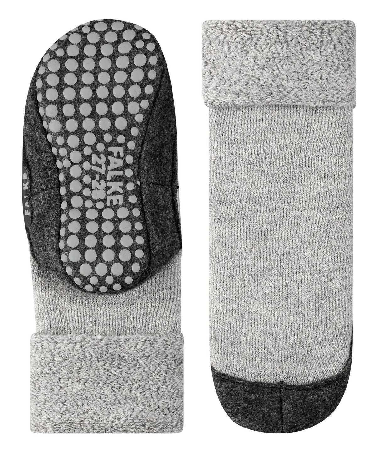 House Socks & Slippers Falke Cosyshoe Minis Slippers Dziecięce Szare | UYJOTL-016