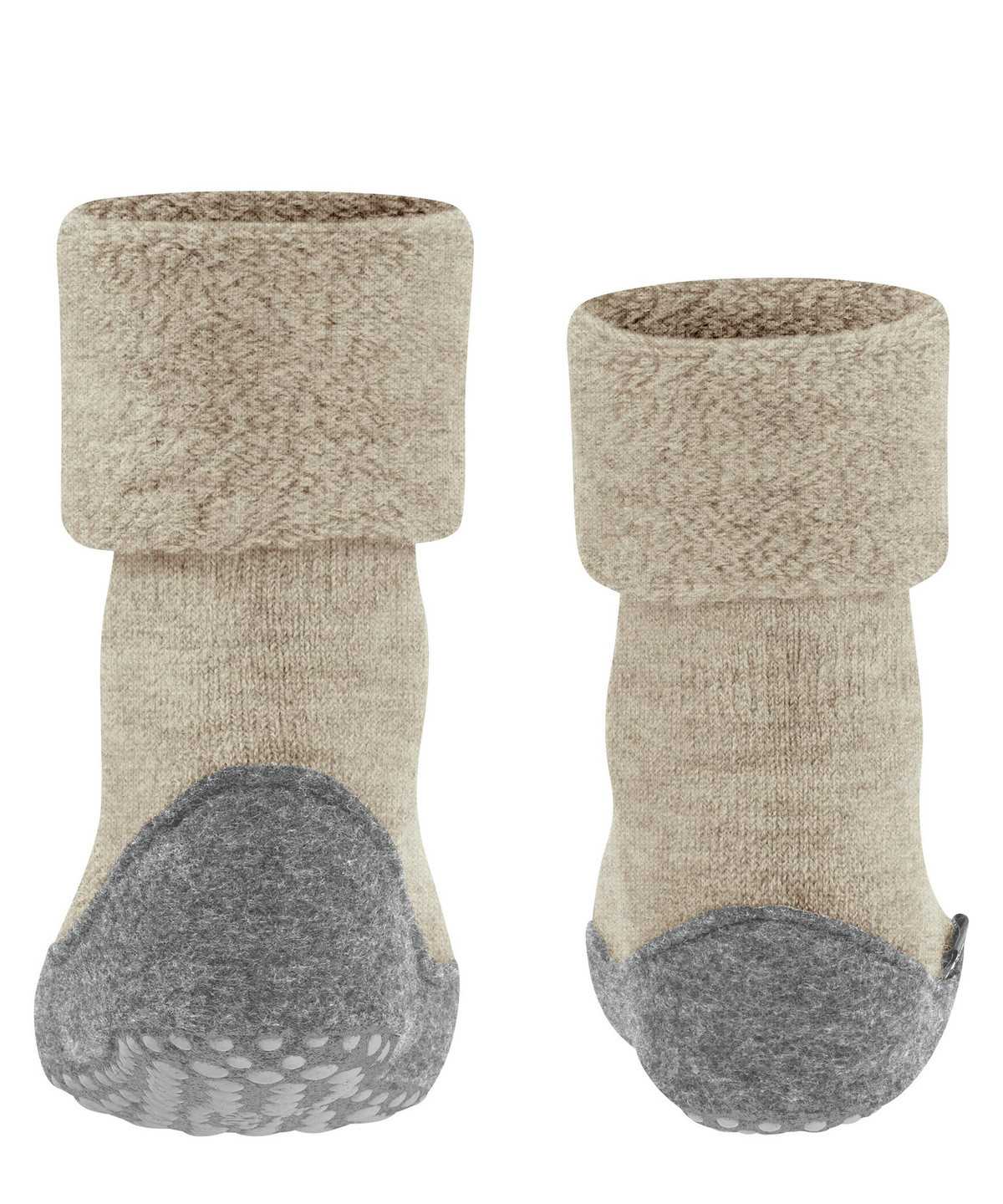 House Socks & Slippers Falke Cosyshoe Minis Slippers Dziecięce Beżowe | CYVKDZ-374