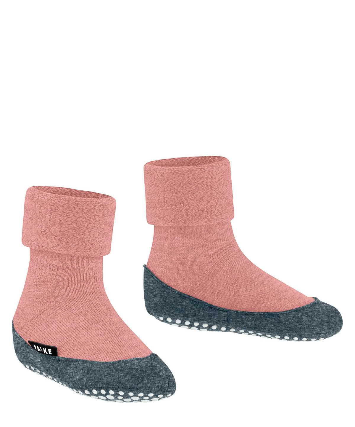 House Socks & Slippers Falke Cosyshoe Minis Slippers Dziecięce Różowe | REGFWU-147