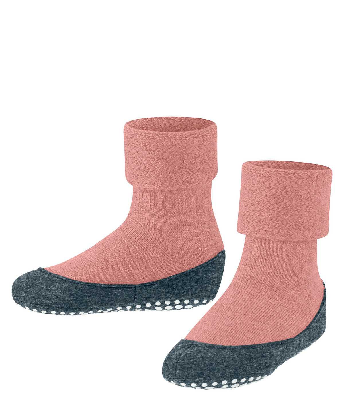 House Socks & Slippers Falke Cosyshoe Minis Slippers Dziecięce Różowe | REGFWU-147