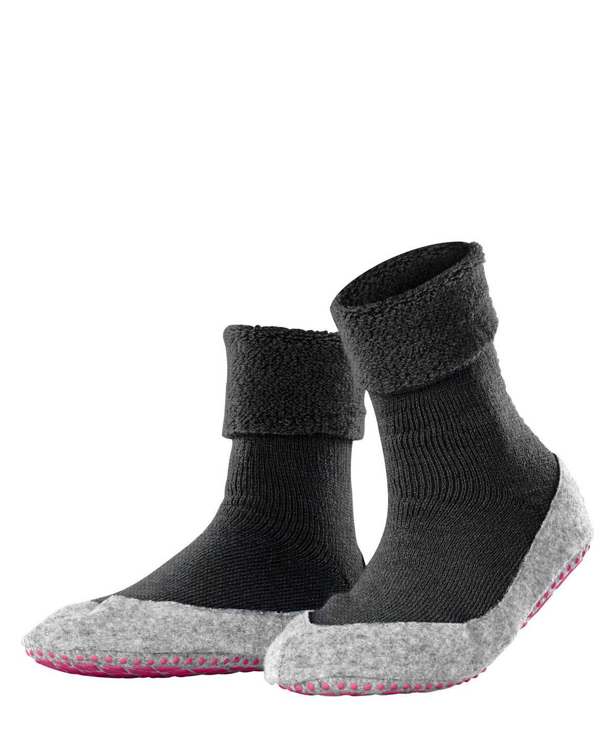 House Socks & Slippers Falke Cosyshoe Slippers Damskie Szare | OUNRZX-042