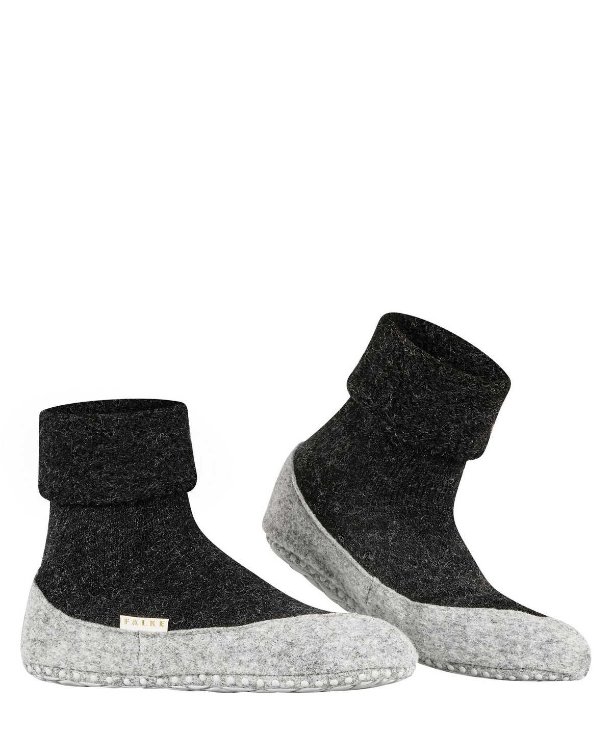 House Socks & Slippers Falke Cosyshoe Slippers Damskie Szare | VTSAFK-871