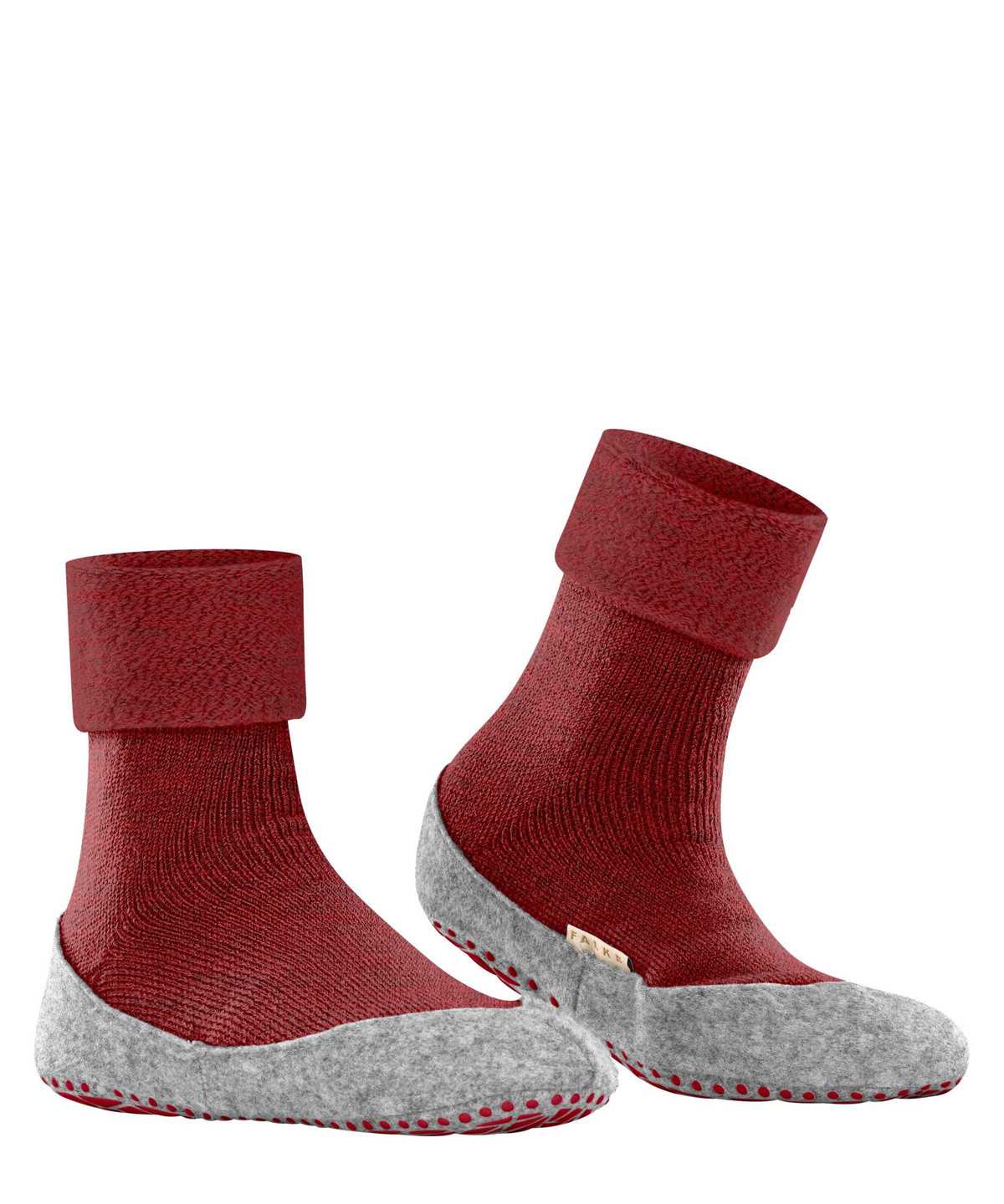 House Socks & Slippers Falke Cosyshoe Slippers Damskie Czerwone | YONVGP-372