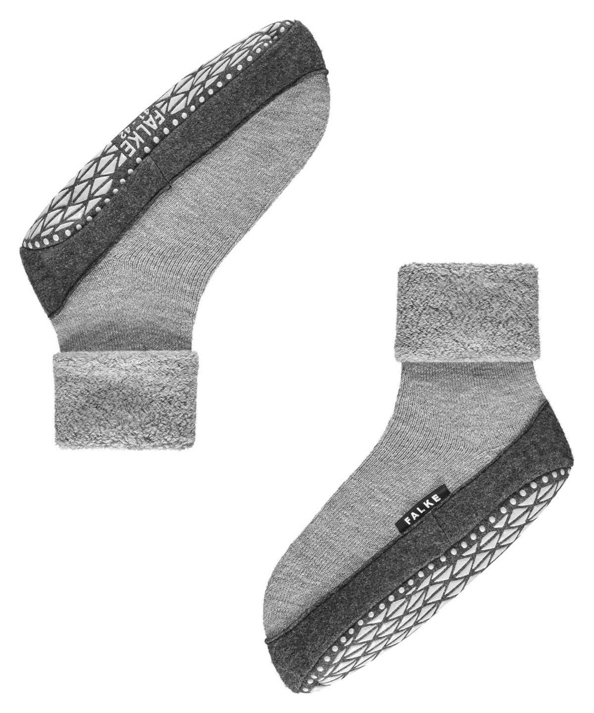 House Socks & Slippers Falke Cosyshoe Slippers Męskie Szare | LUJQWK-069