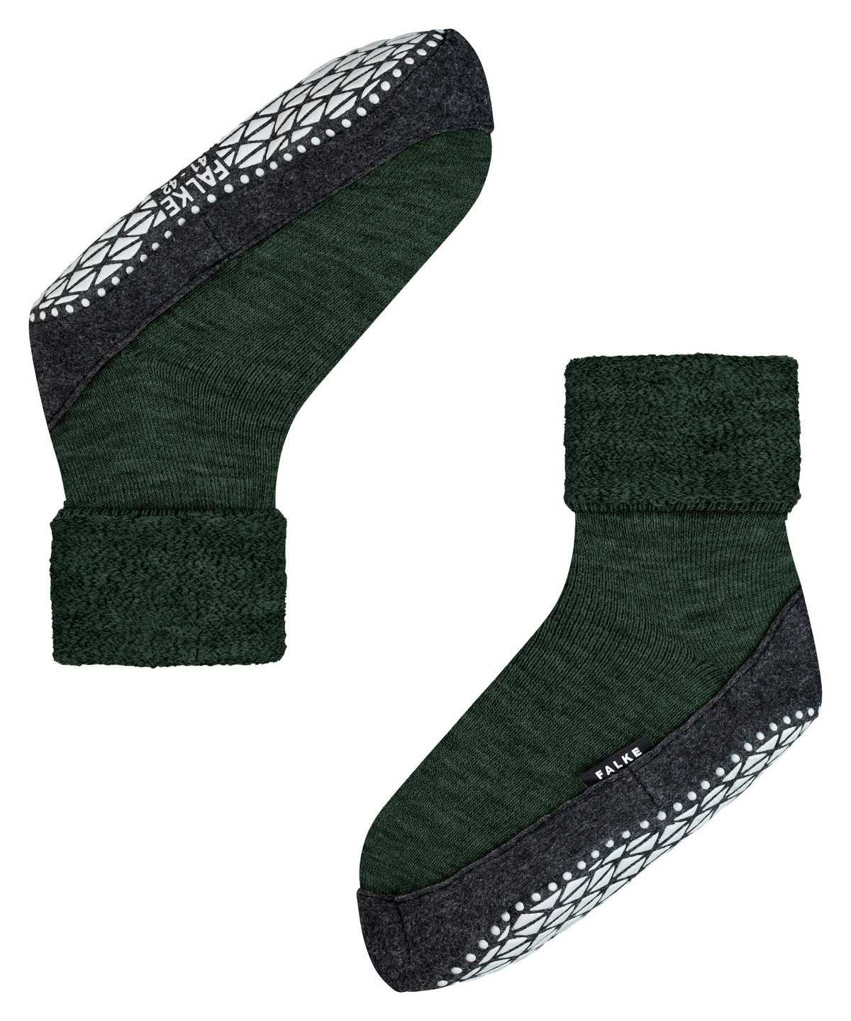 House Socks & Slippers Falke Cosyshoe Slippers Męskie Zielone | IRXELH-457