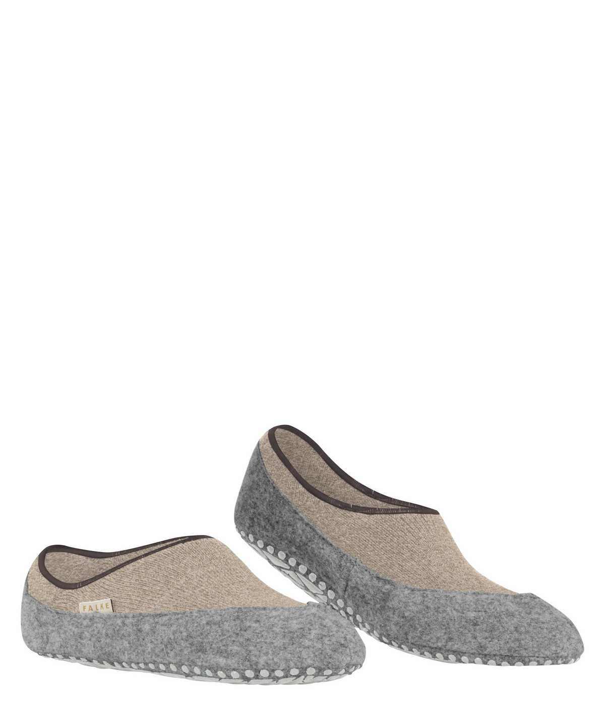 House Socks & Slippers Falke Cosyshoe Slippers Damskie Beżowe | OYWRGI-814