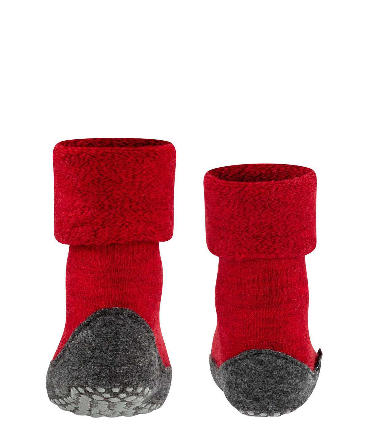 House Socks & Slippers Falke Cosyshoe Teens Slippers Dziecięce Czerwone | JRPSZI-569