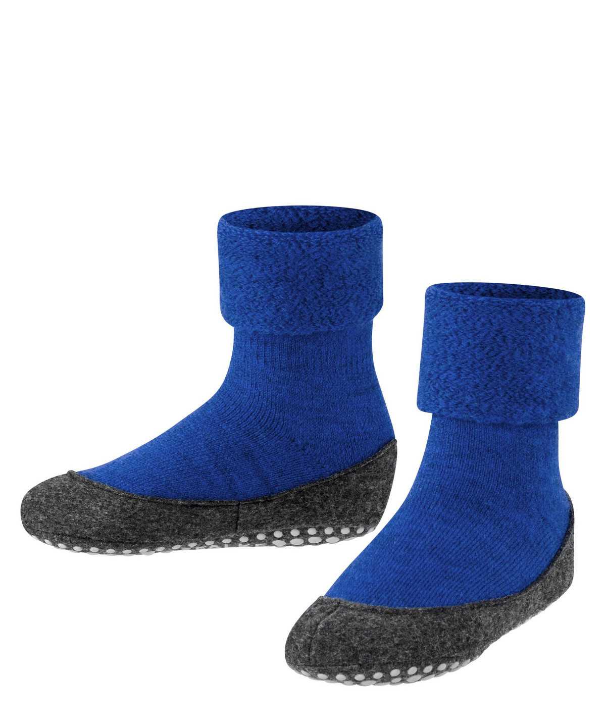 House Socks & Slippers Falke Cosyshoe Teens Slippers Dziecięce Niebieskie | GBUFPE-038