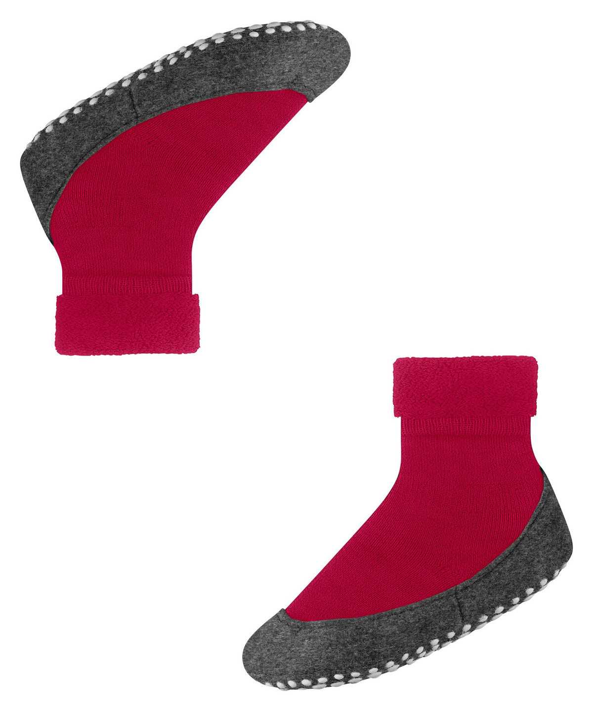 House Socks & Slippers Falke Cosyshoe Teens Slippers Dziecięce Różowe | EIGZNU-096