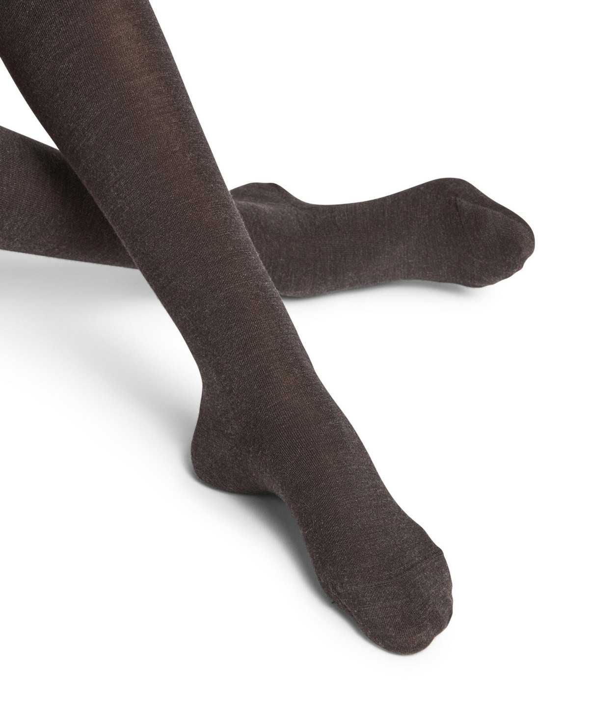 Knee high Socks Falke Softmerino Overknees Damskie Szare | KOQZNT-387