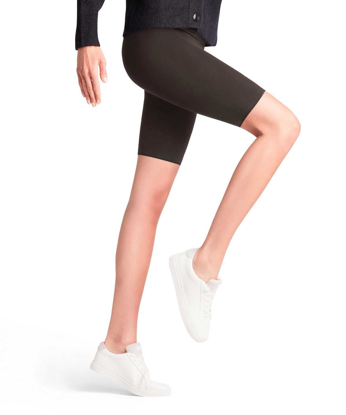 Leggings & Capri Falke Bike 130 DEN Panty Damskie Brązowe | KBOHQF-563