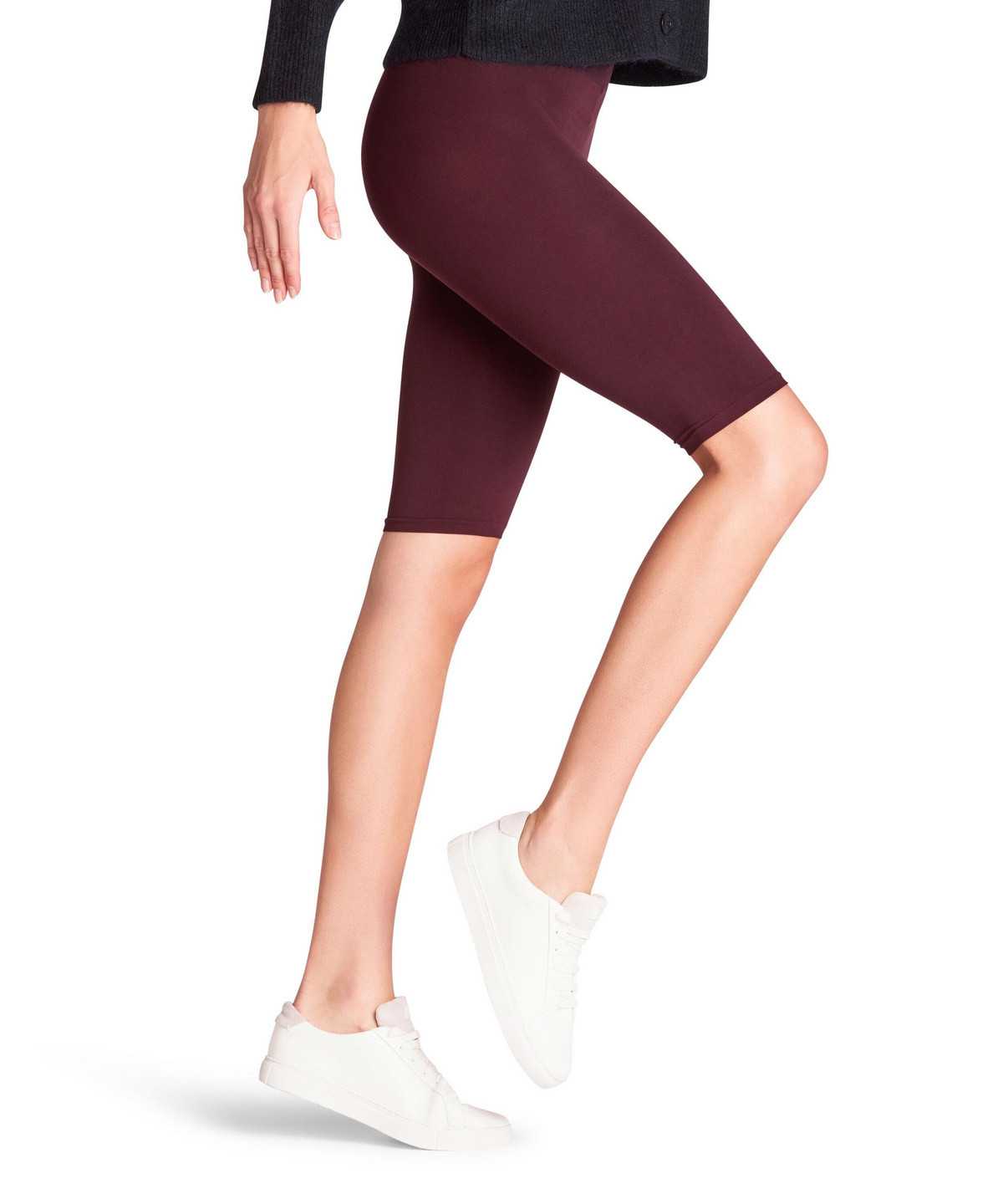 Leggings & Capri Falke Bike 130 DEN Panty Damskie Czerwone | TXAHNV-673