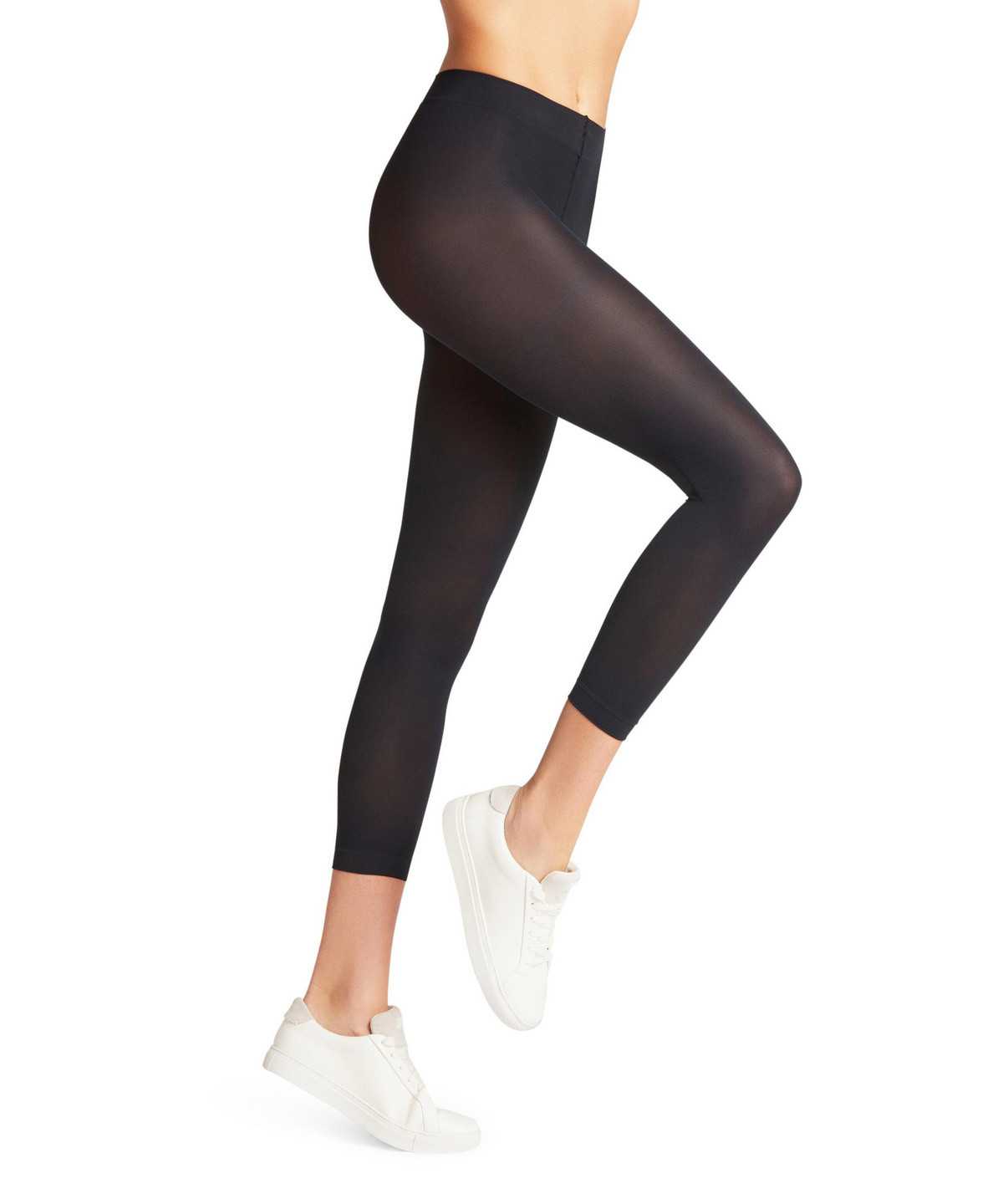 Leggings & Capri Falke Pure Matt 50 DEN Capri Damskie Niebieskie | TSUDQR-905