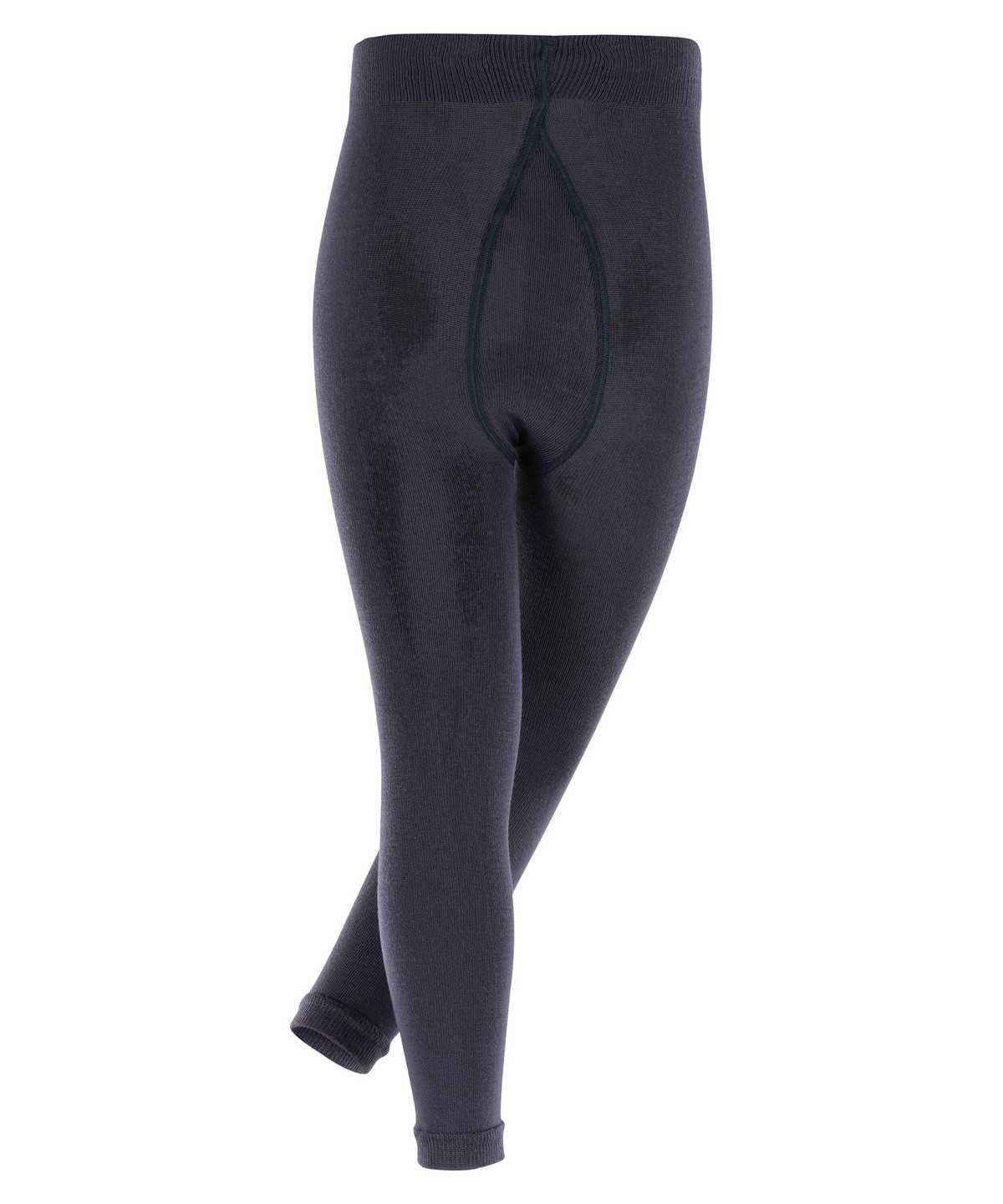 Legginsy Falke Active Warm Leggings Dziecięce Niebieskie | RVAUMG-936