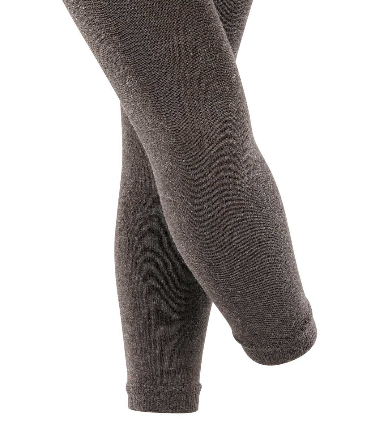 Legginsy Falke Active Warm Leggings Dziecięce Szare | VDQMLJ-853