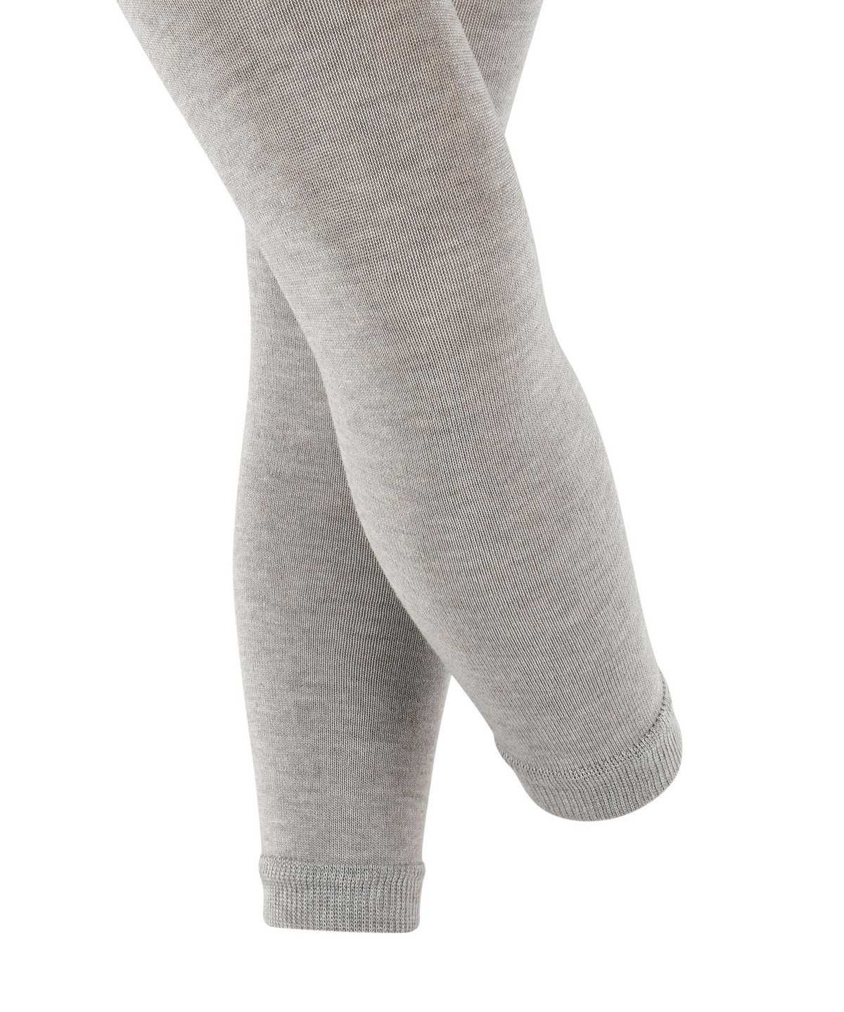 Legginsy Falke Active Warm Leggings Dziecięce Szare | DTFPOC-150