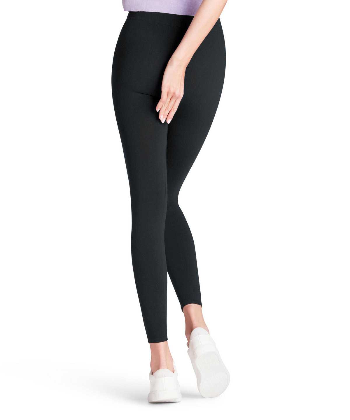 Legginsy Falke Cotton Seamless Leggings Damskie Szare | WTPIAK-954