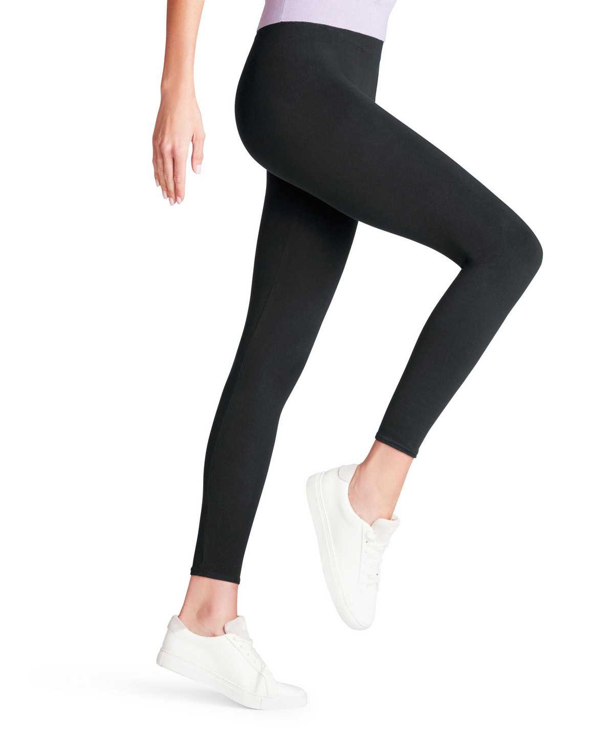 Legginsy Falke Cotton Seamless Leggings Damskie Szare | WTPIAK-954