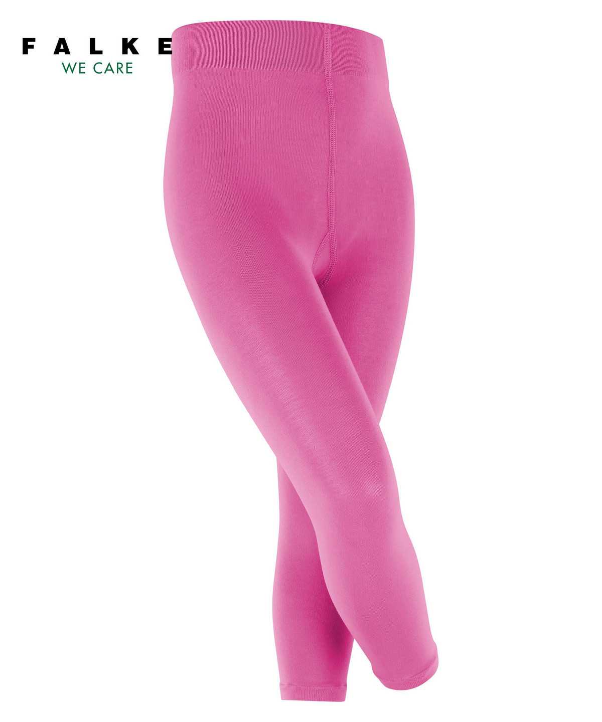 Legginsy Falke Cotton Touch Leggings Dziecięce Różowe | NBAIOK-208