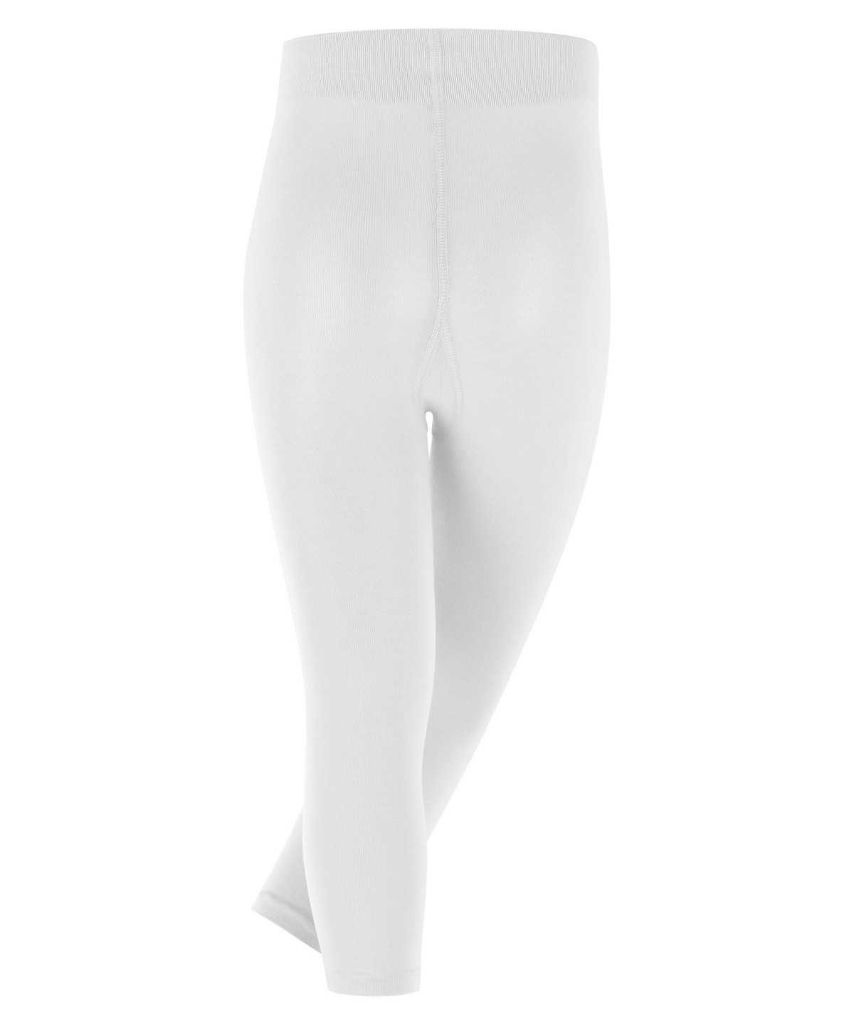 Legginsy Falke Cotton Touch Leggings Dziecięce Białe | IMXVYZ-174