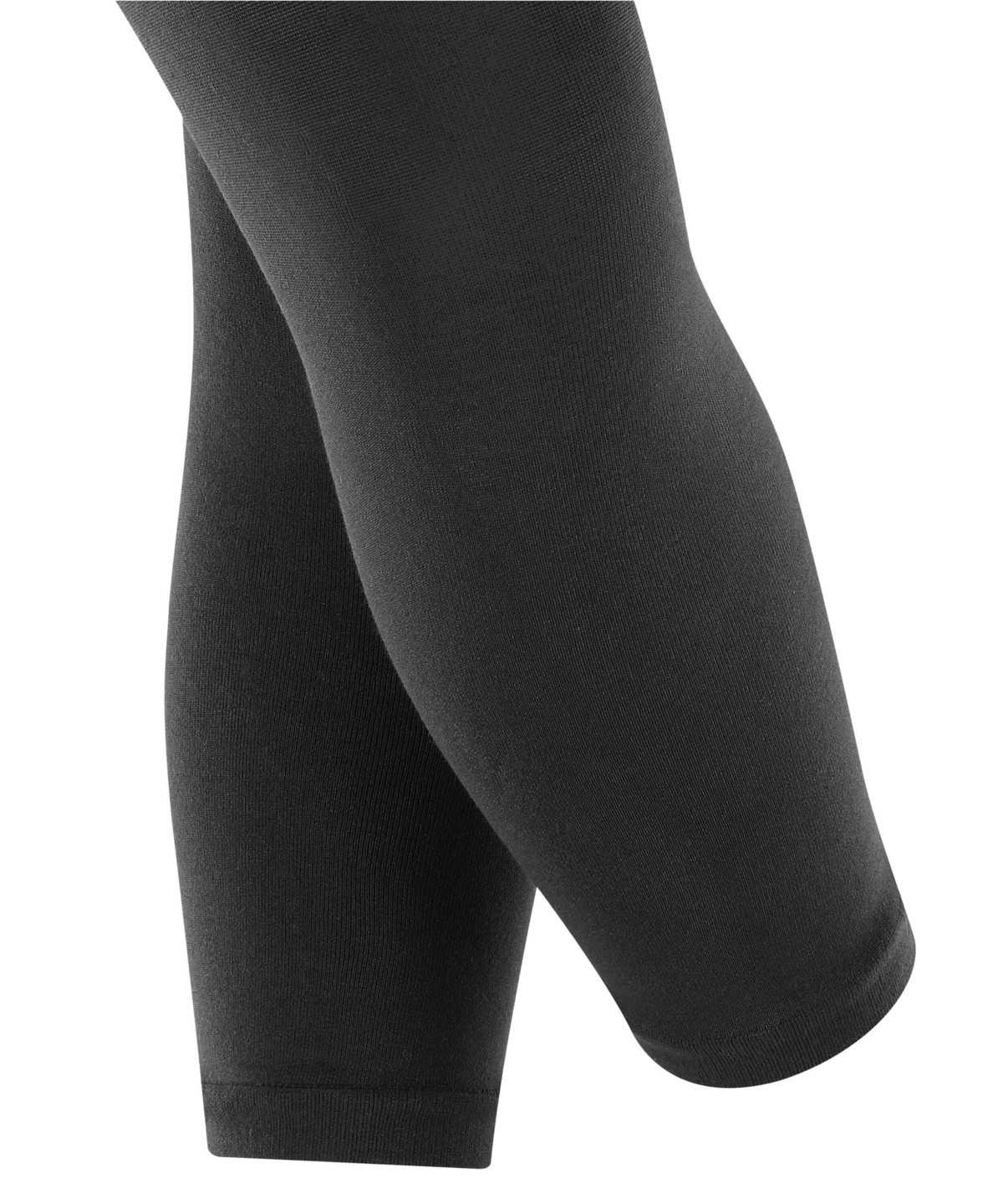 Legginsy Falke Cotton Touch Leggings Dziecięce Czarne | WAQRFY-283