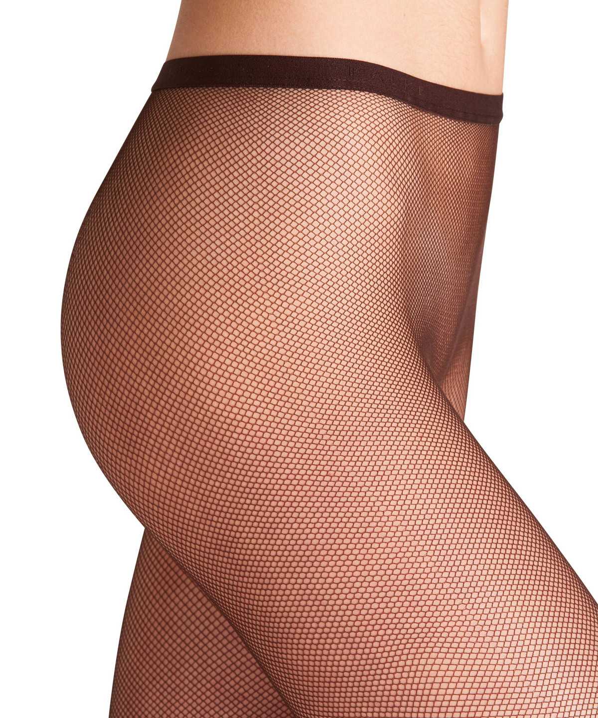 Legginsy Falke Net Leggings Damskie Brązowe | JNSYKT-624