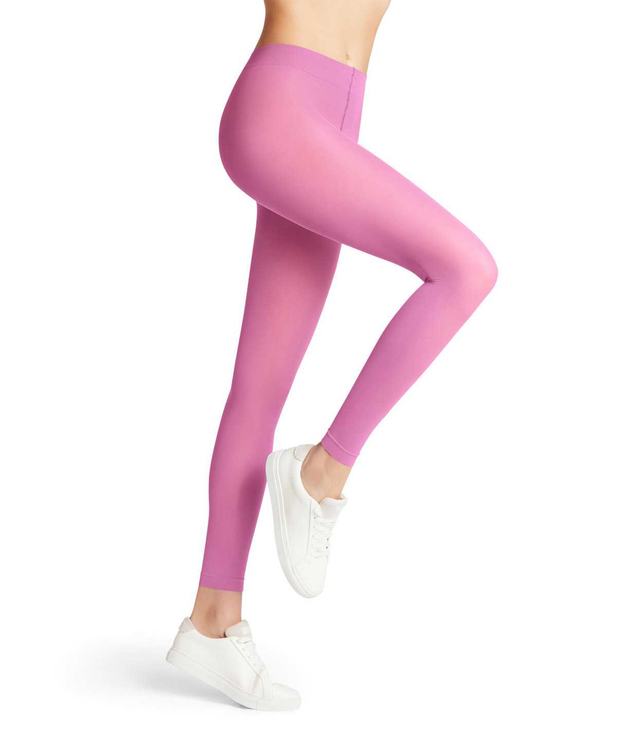 Legginsy Falke Pure Matt 50 DEN Leggings Damskie Czerwone | LTGNAH-967