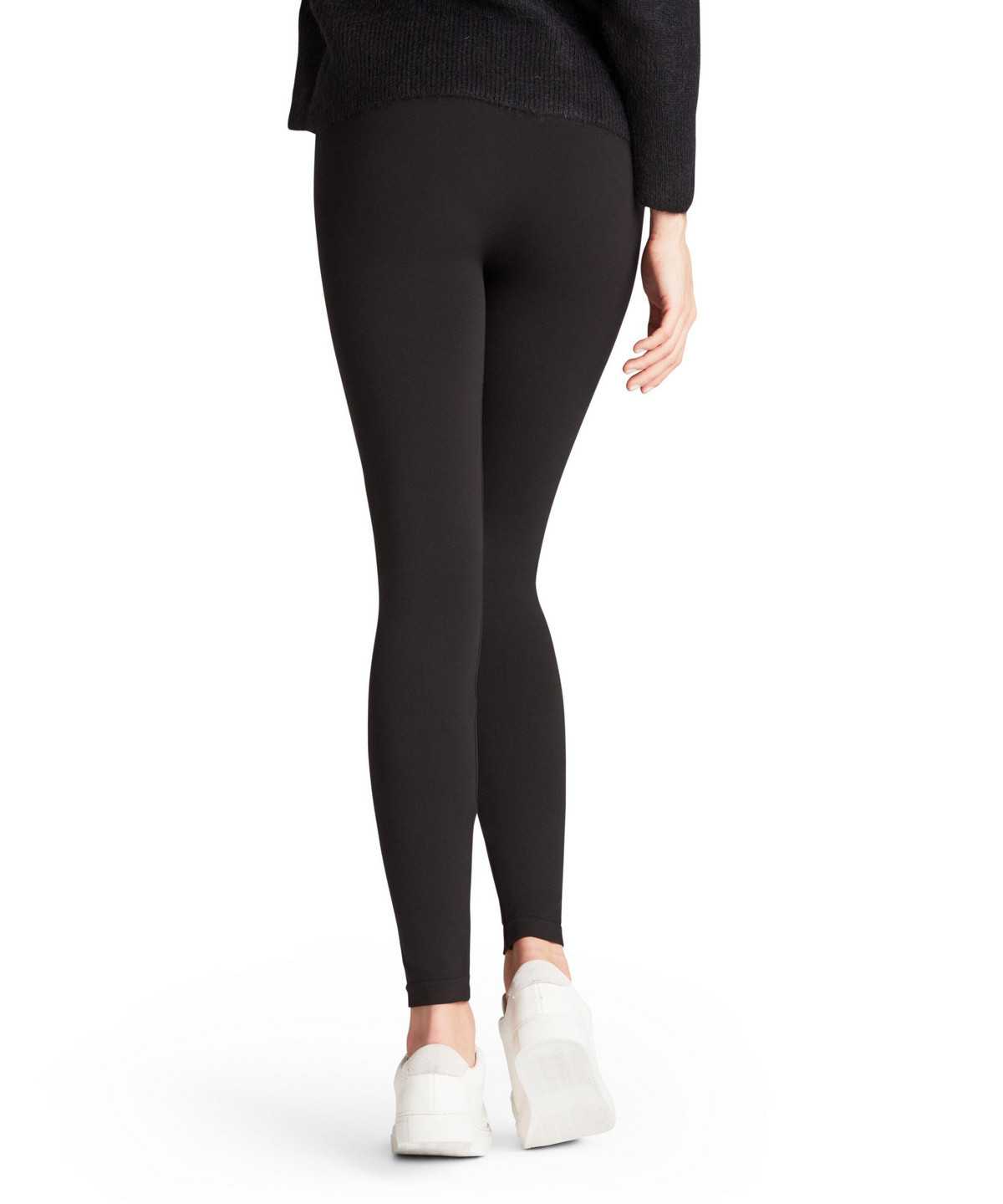 Legginsy Falke Seamless Leggings Damskie Czarne | VNZYOM-986