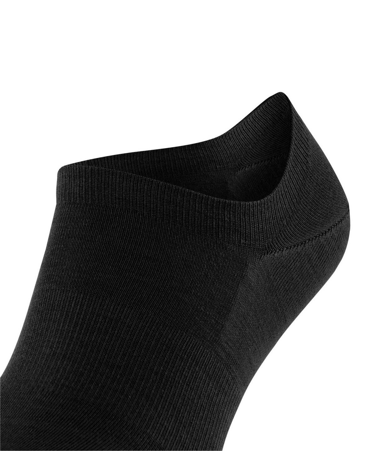 No Show Socks Falke ClimaWool Invisibles Męskie Czarne | AZIKRQ-180