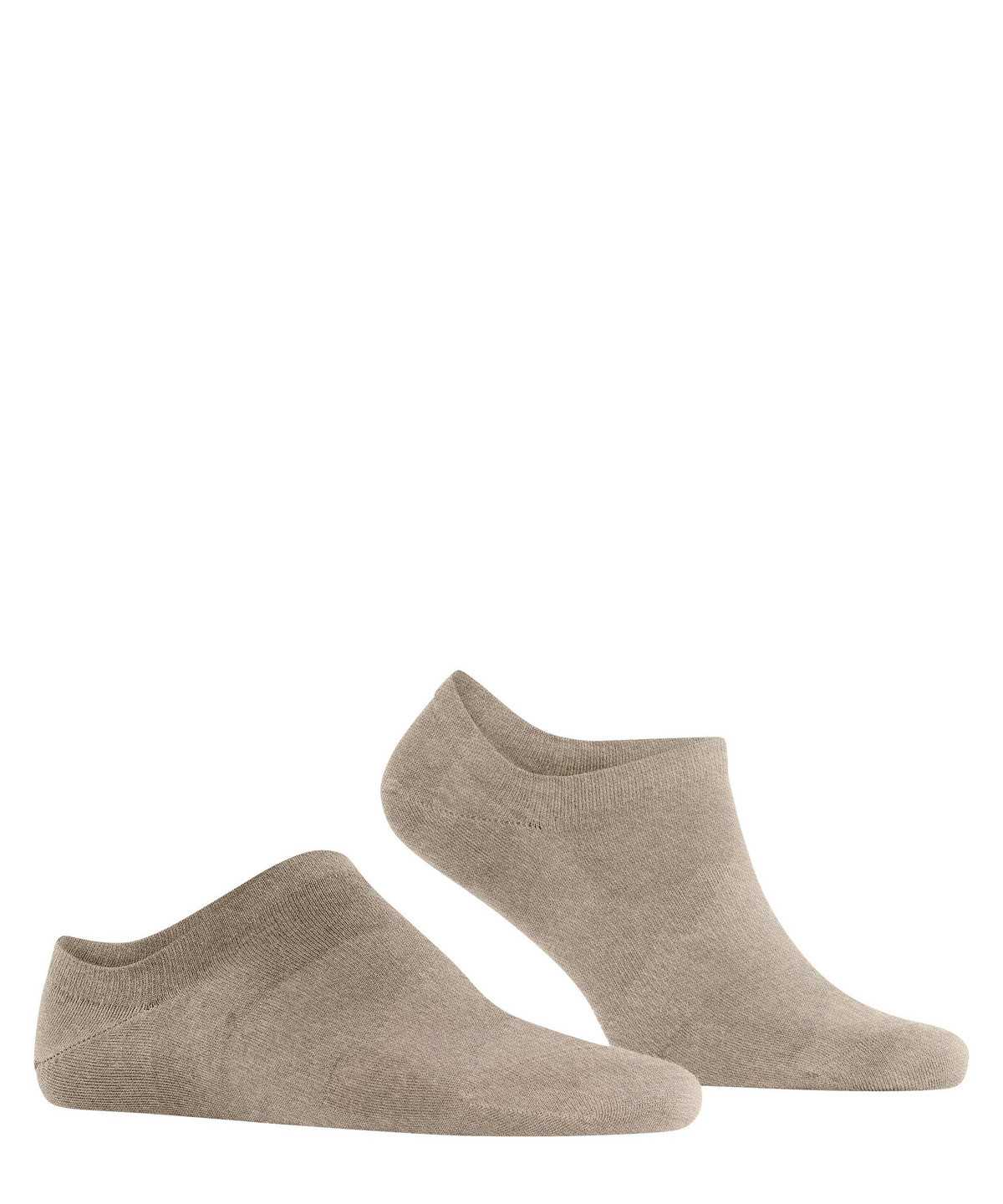 No Show Socks Falke ClimaWool Invisibles Męskie Szare | BSNWPX-291