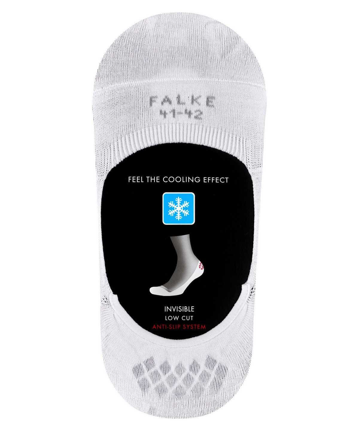 No Show Socks Falke Cool 24/7 Invisibles Męskie Białe | QAZTNK-207